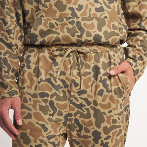 Baldwyn Active Jogger - Retro Camo - Washed Walnut