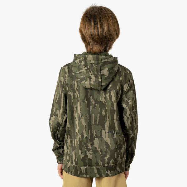 Youth Shadow Tactical Hoodie - Olive Current Camo