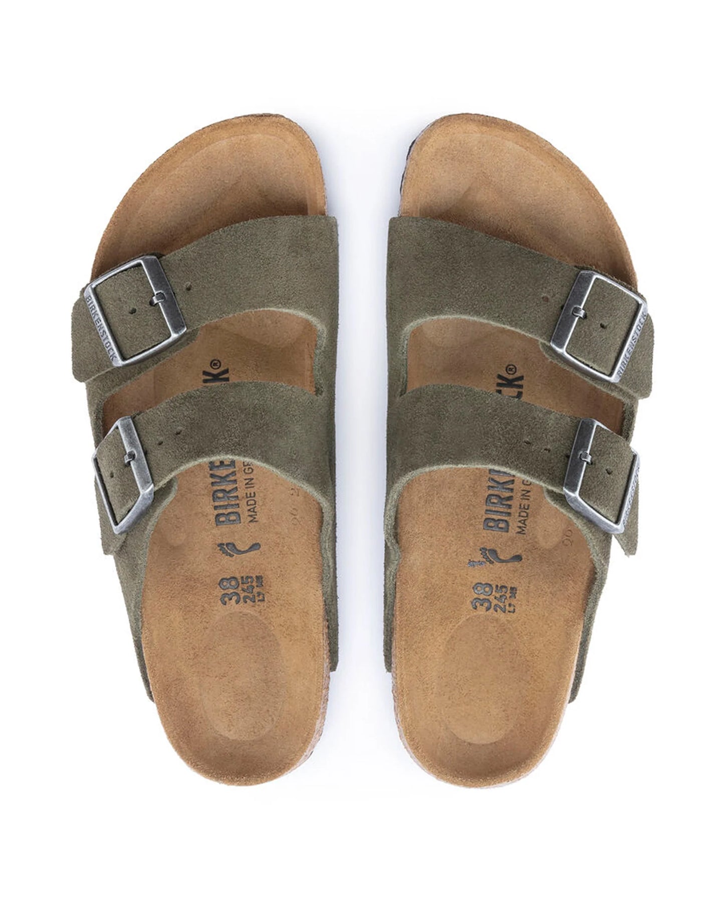 Arizona Suede Leather - Thyme