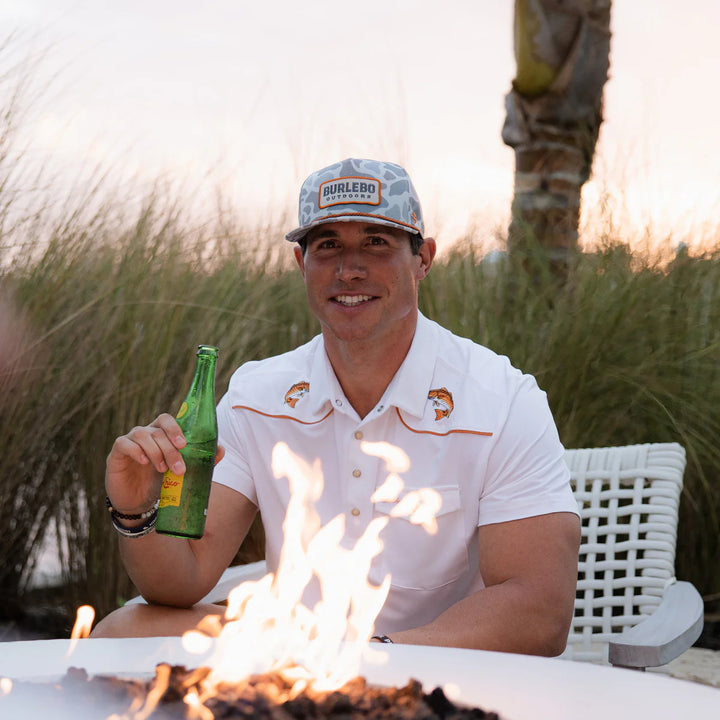 Pearl Snap Performance Polo - Redfish