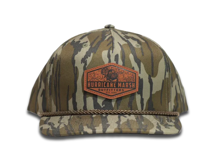 The Boss Leather Patch Hat