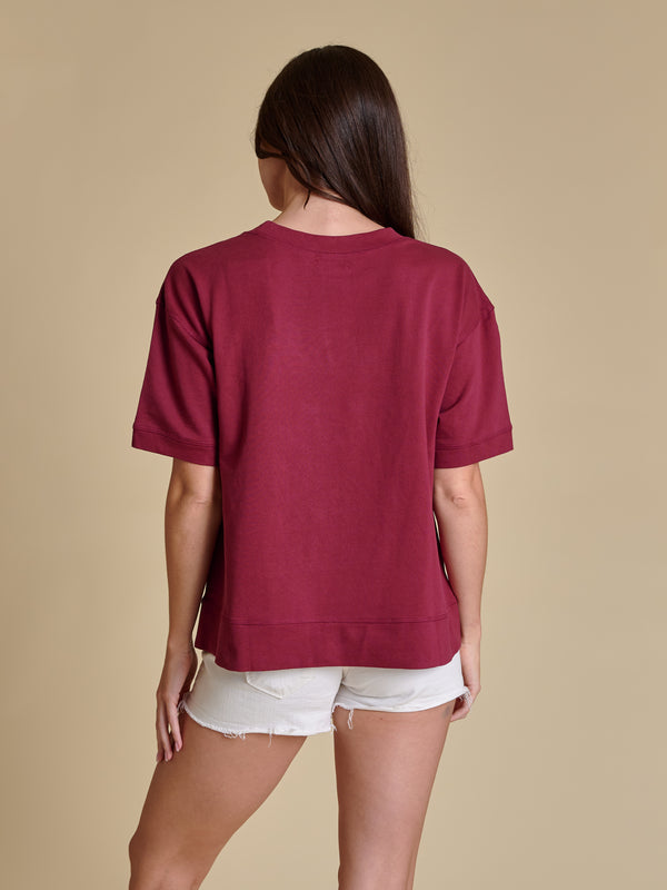 The Glitter Script Boxy Top - Florida State