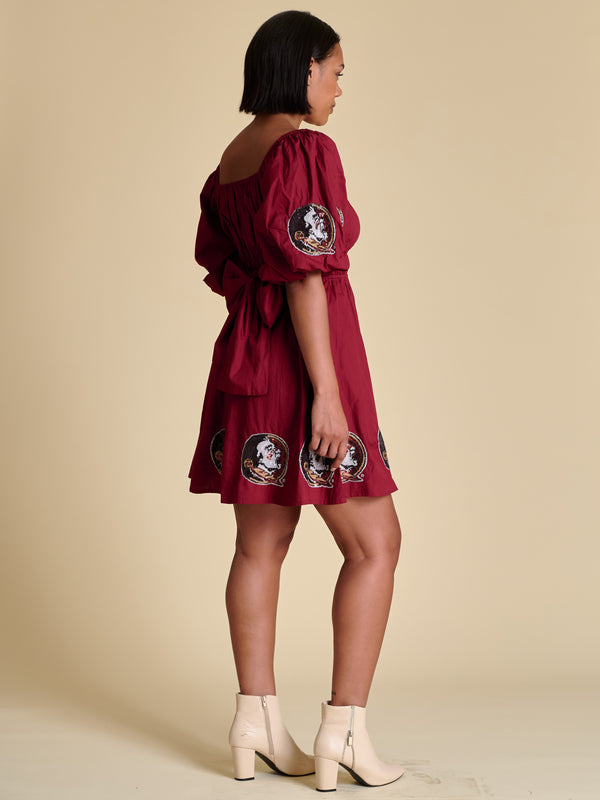 The Puff Sleeve Dress - FSU