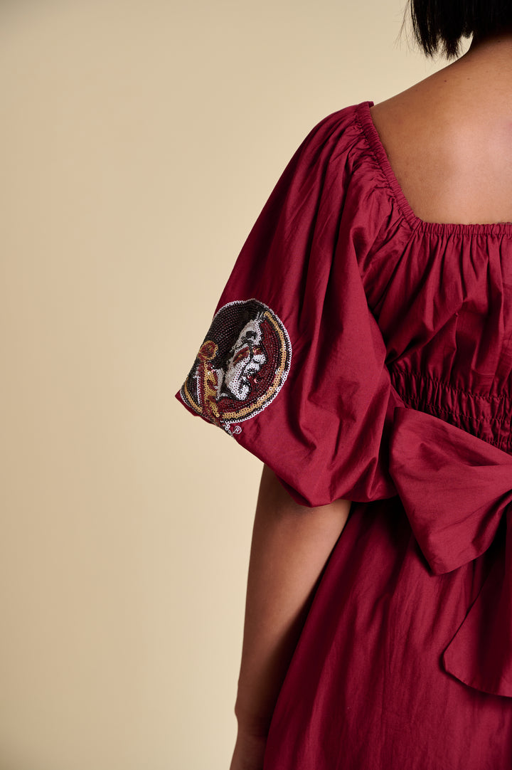 The Puff Sleeve Dress - FSU