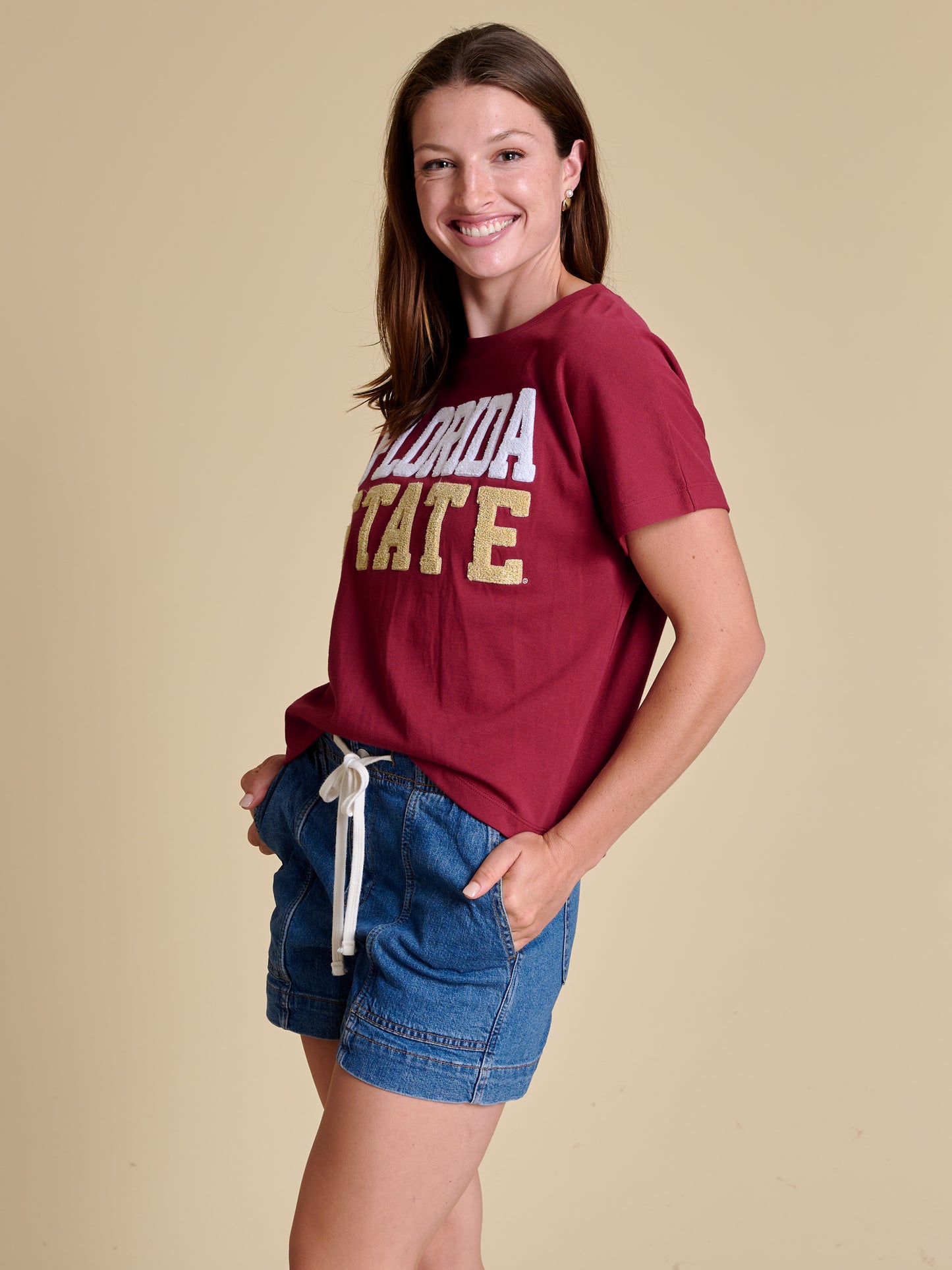 The Boxy Chenille Shirt - FSU
