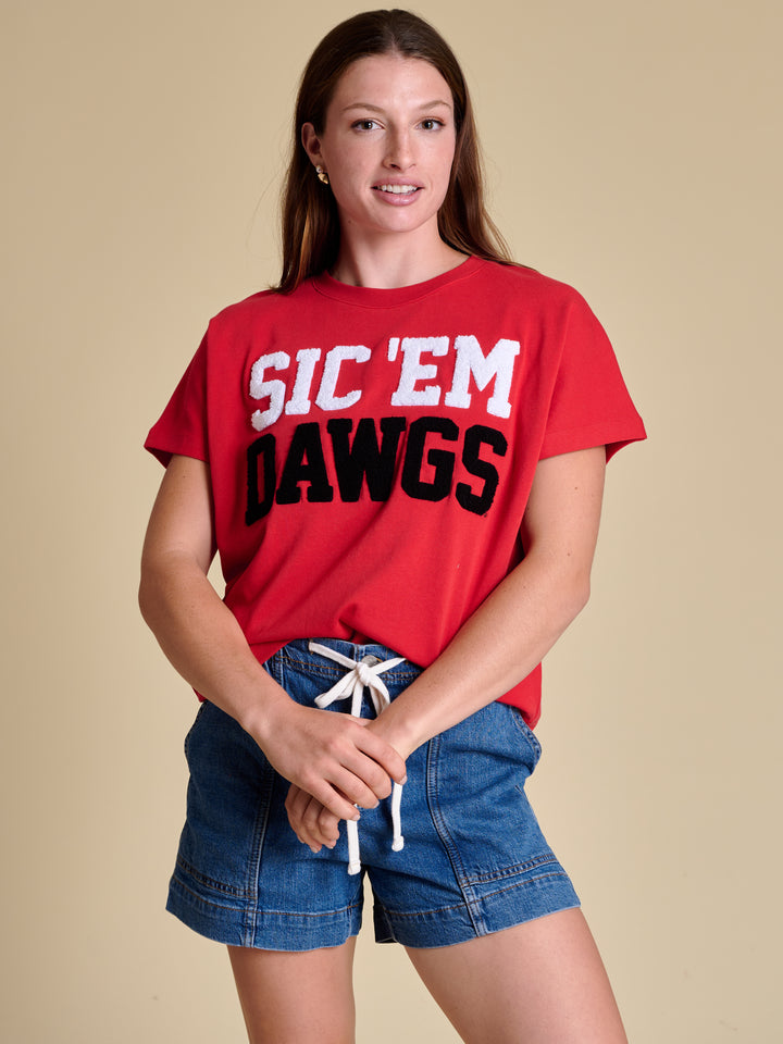 The Boxy Chenille Shirt - Georgia
