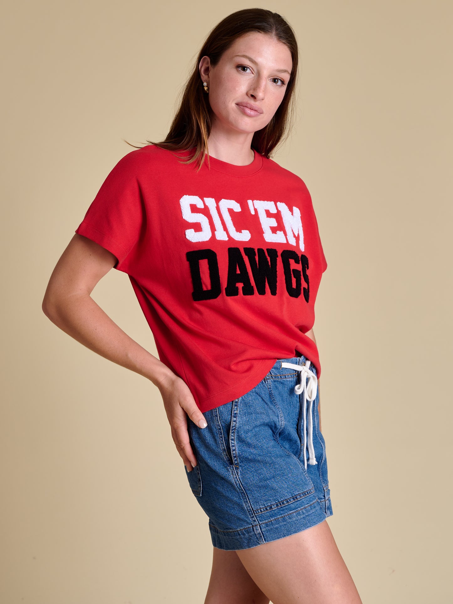The Boxy Chenille Shirt - Georgia