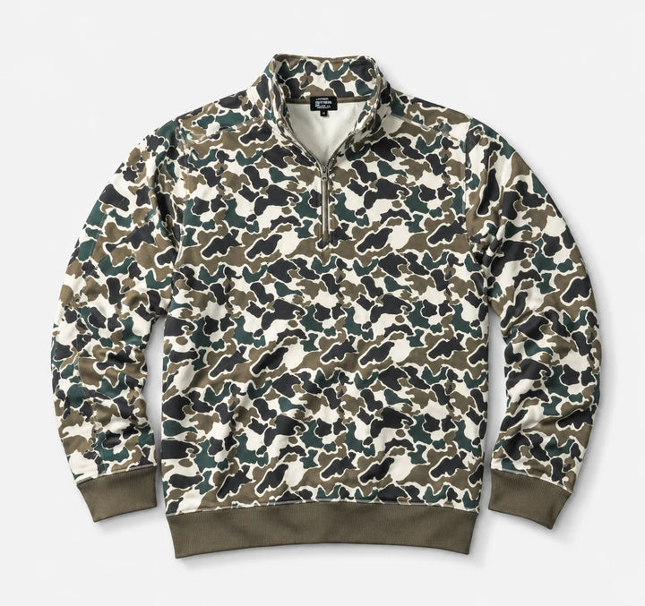 Fleece 1/4 Zip - Brown OSC