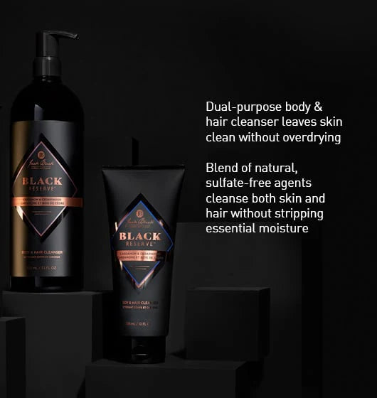 Black Reserve™ Body & Hair Cleanser - Cardamom & Cedarwood 33 oz