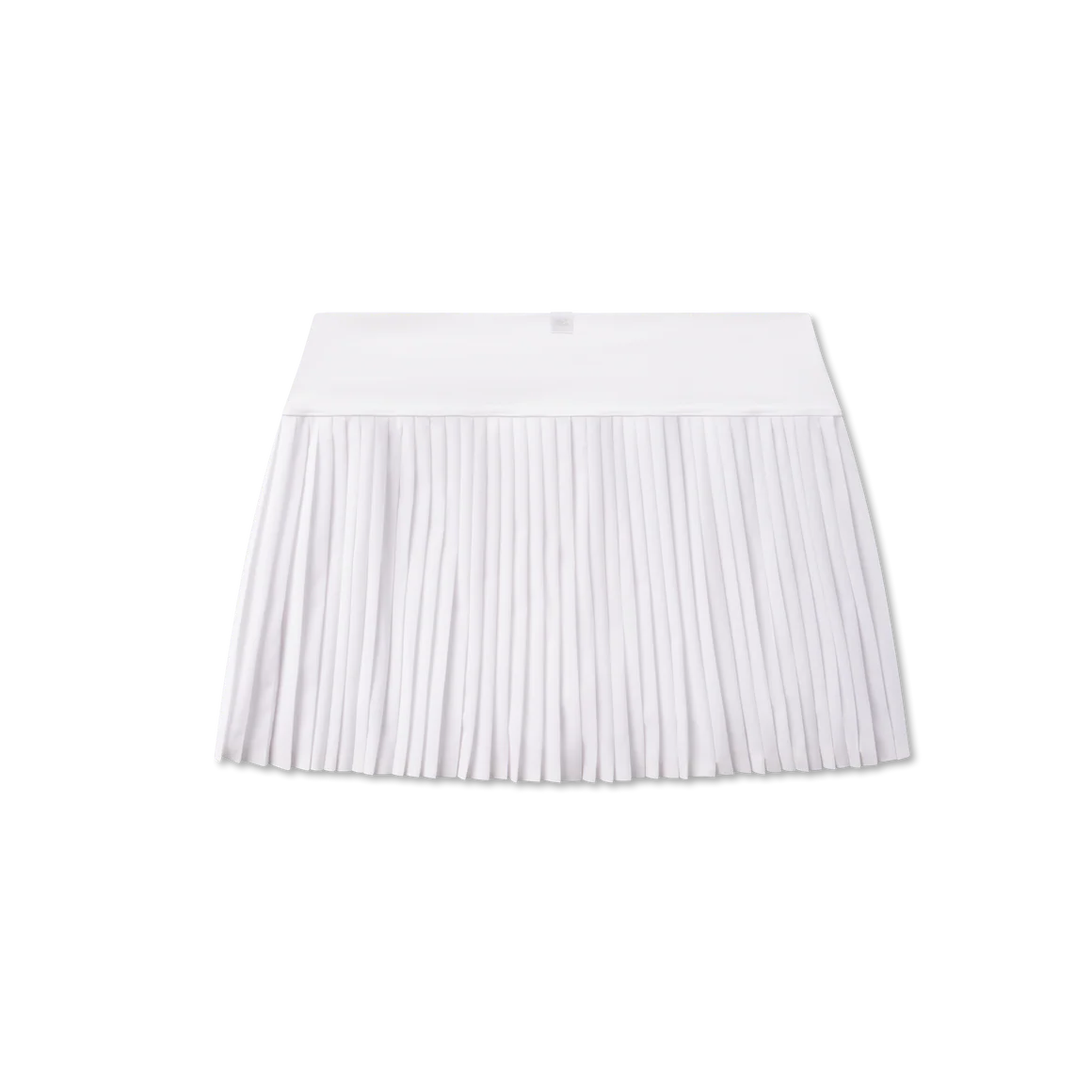 Jane Pleated Active Skirt - White