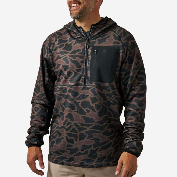 Blaze Tech - Quarter Zip - Bendita Camo
