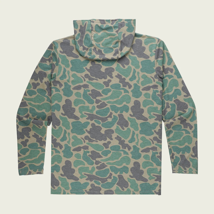 Youth Buxton Tech Hoodie - Khaki Mallard Camo