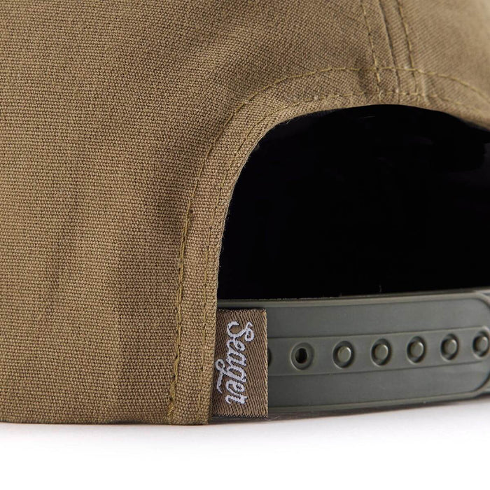 Badge Snapback-Olive