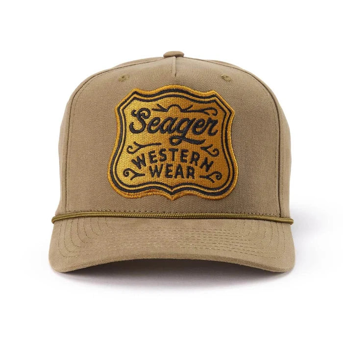 Badge Snapback-Olive