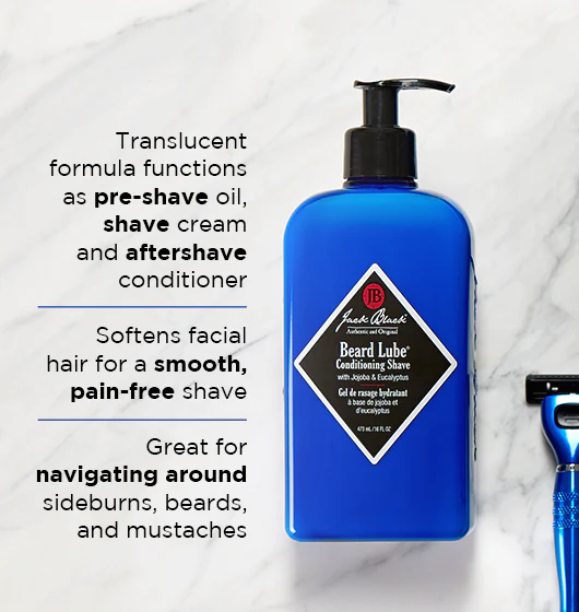 Beard Lube® Conditioning Shave Jojoba & Eucalyptus 16 oz
