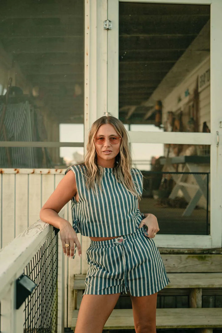 Grayton Tank - Navy