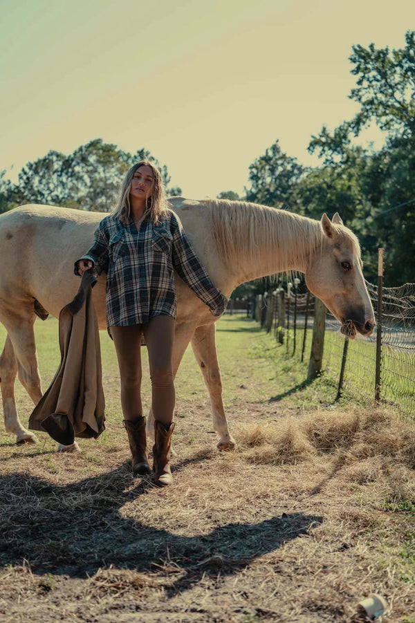 Ribbed Leggings - Driftwood