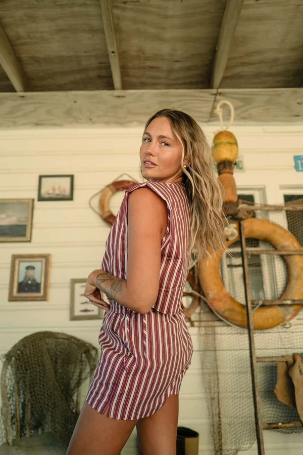 Grayton Boxer Short - Red