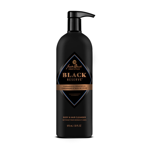 Black Reserve™ Body & Hair Cleanser - Cardamom & Cedarwood 33 oz
