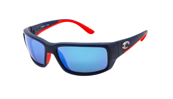 Fantail Matte Translucent 250th Blue with Blue Mirror 580G Lenses