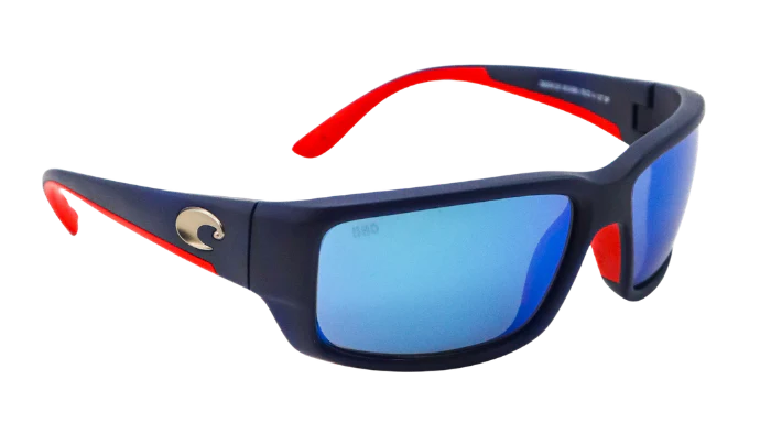 Fantail Matte Translucent 250th Blue with Blue Mirror 580G Lenses