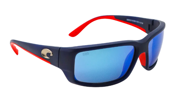 Fantail Matte Translucent 250th Blue with Blue Mirror 580G Lenses