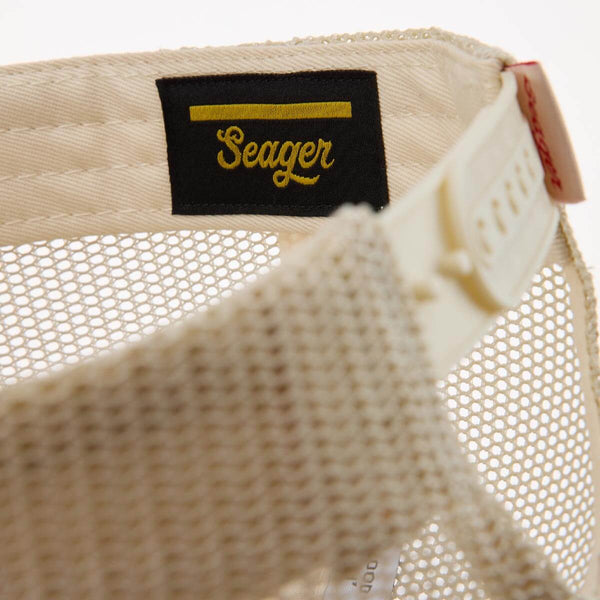 Bradley Trucker Snapback Cream