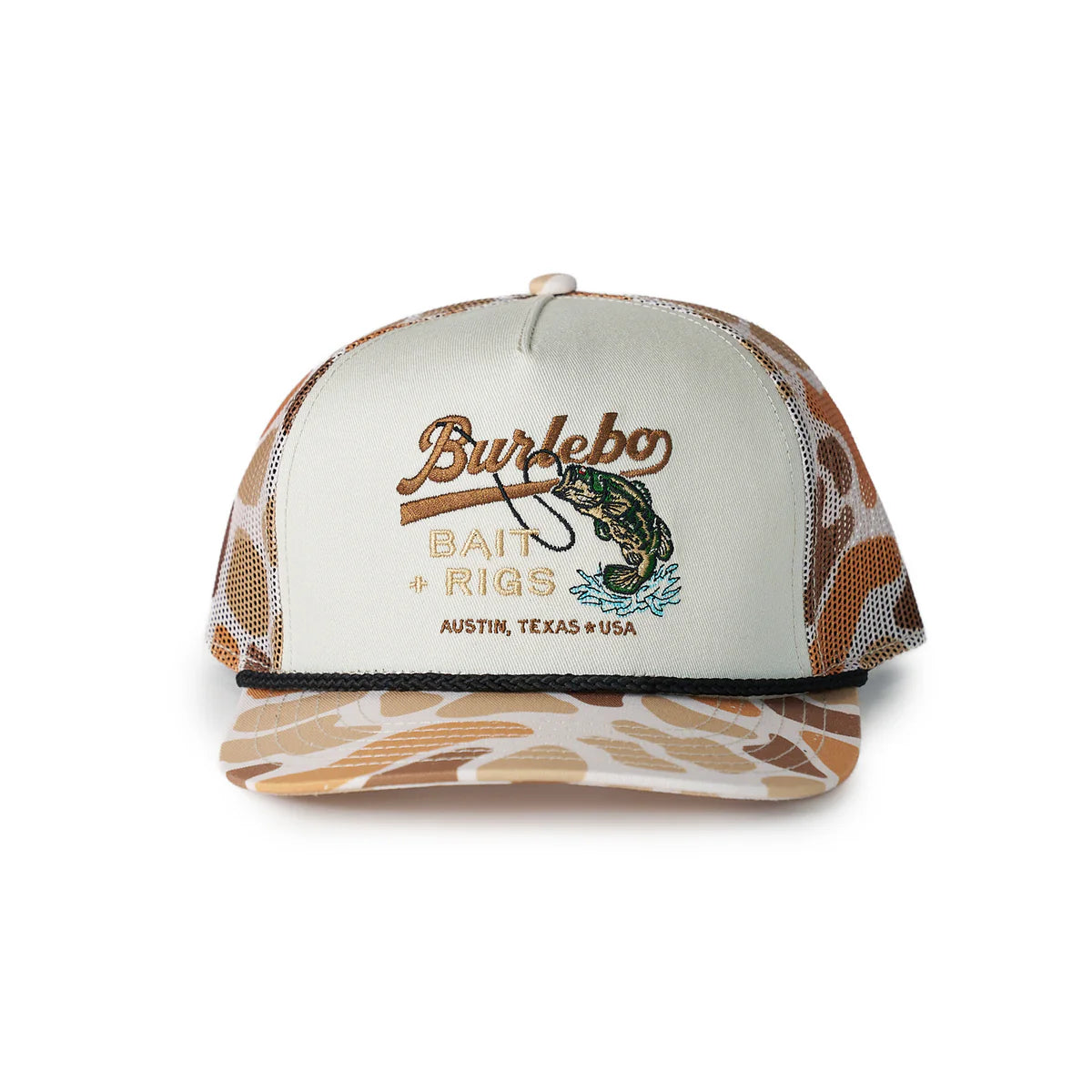Cap - Bait & Rigs - Camo Mesh