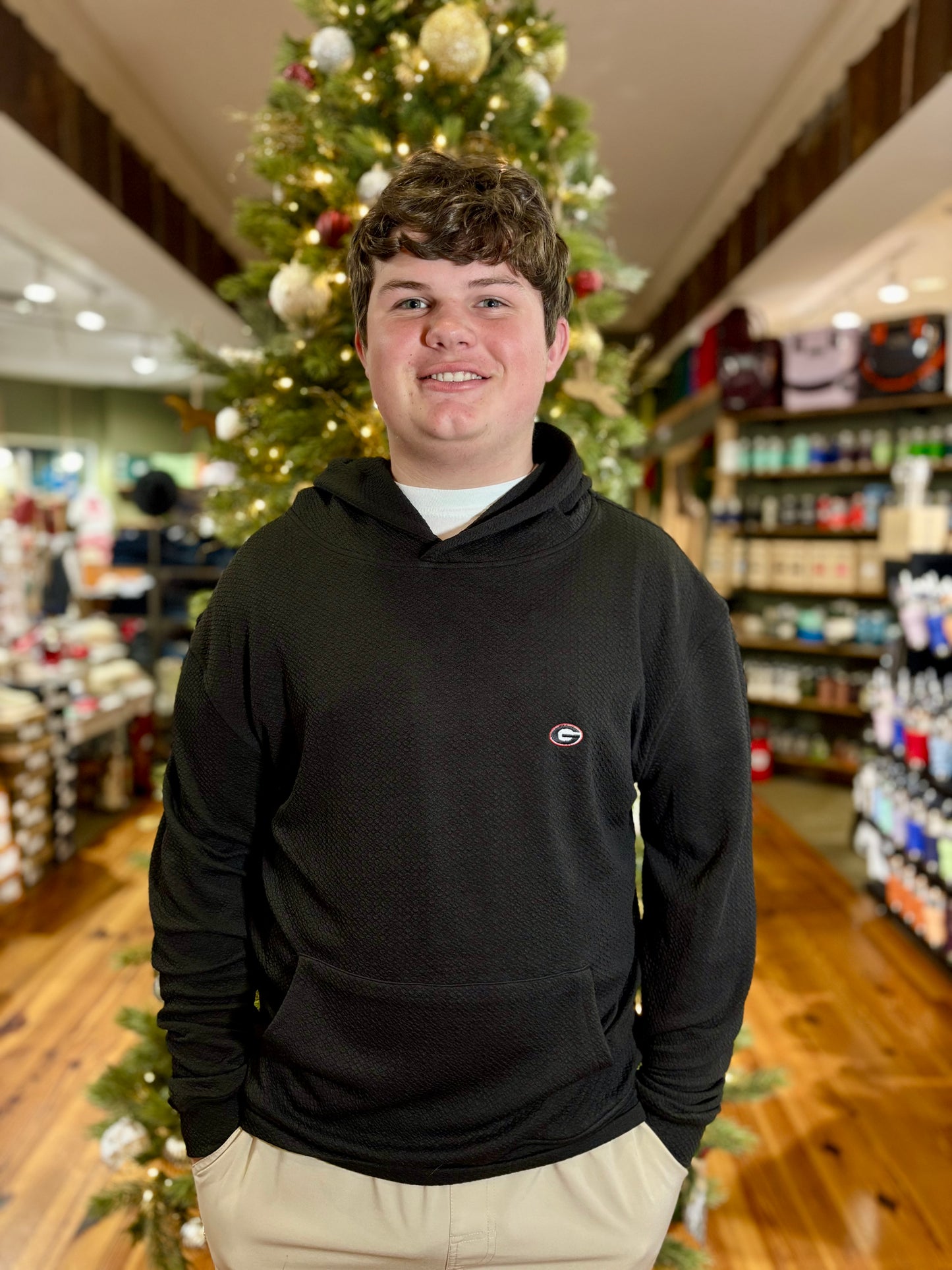 Southern Saturday Performance Hoodie - Black