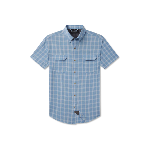Colima Mar Performance Shirt - Light Blue