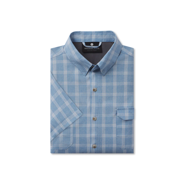 Colima Mar Performance Shirt - Light Blue