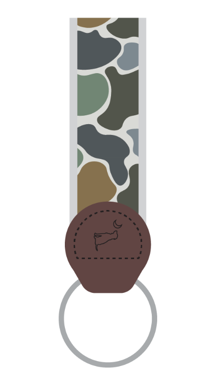 Keychain - Forest Camo Bluff