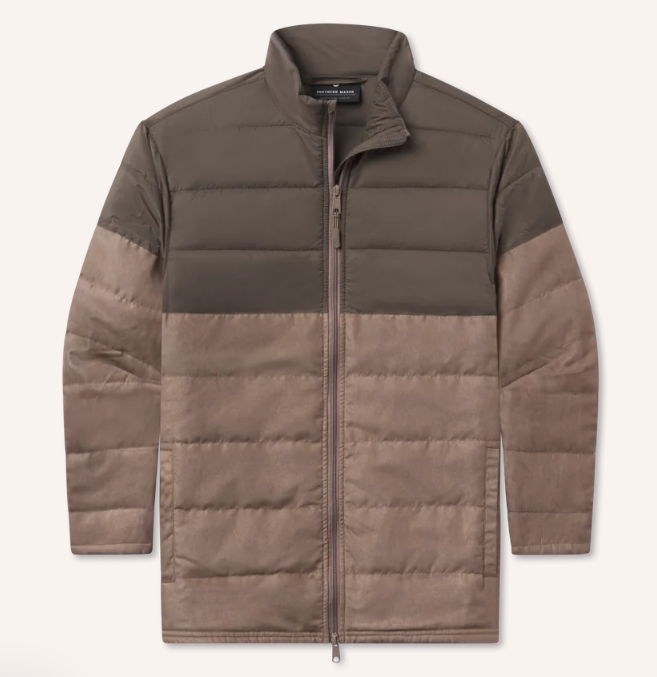 Wesner Quilted Jacket -  BURNT TAUPE