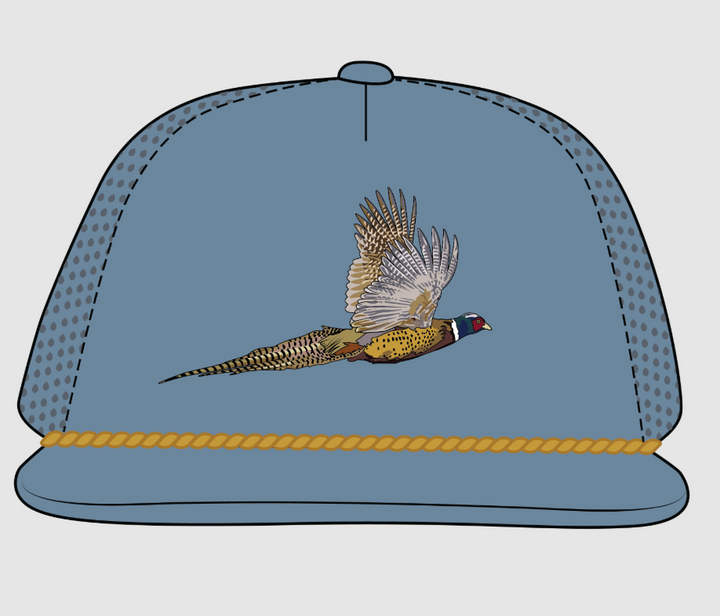 Pheasant Flight PF Flat Brim Hat