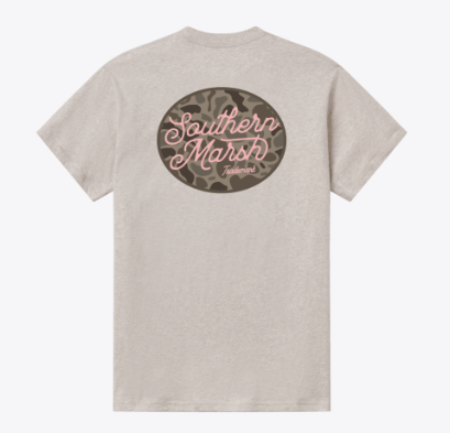 Youth Branding - Cowgirl Camo - Washed Oatmeal