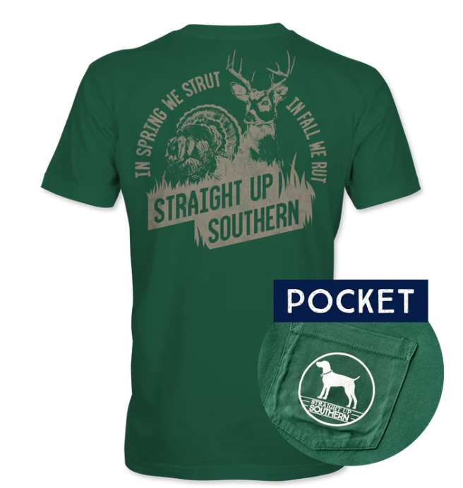 Strut and Rut -  T-Shirt - Green