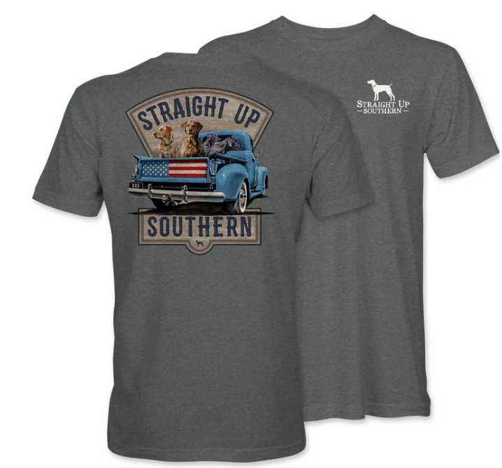Straight Up Southern Good Ole Boys T-Shirt – Graphite Heather