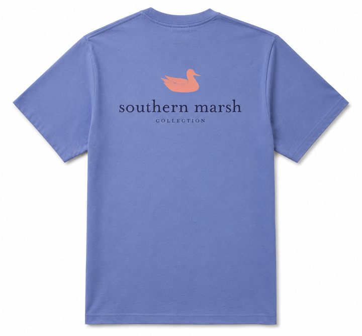 Authentic Tee - Dark Bluebonnet