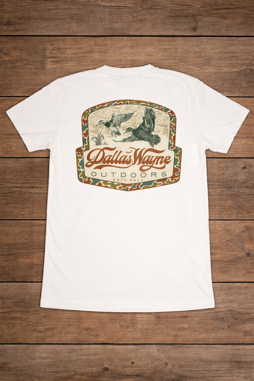 Dallas Wayne Field Tee - Southern Flyway - Ivory