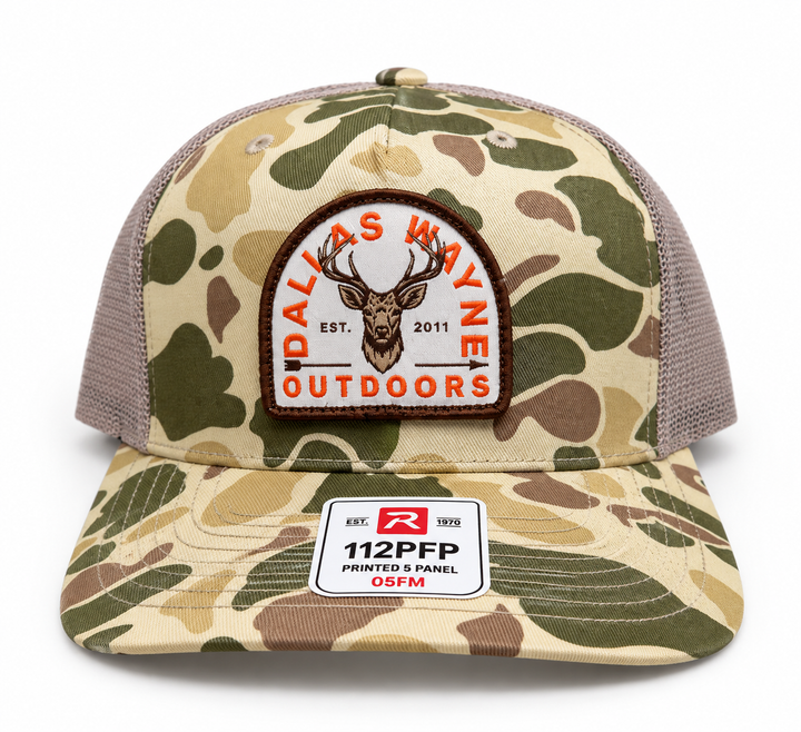 Dallas Wayne Field Hat - Deer Camp - Vintage Duck Camo