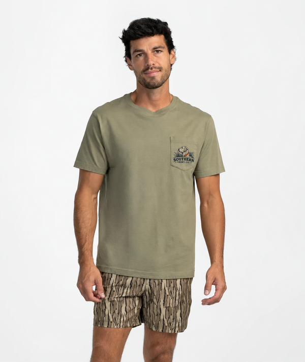 Blind Buddy Tee - Woodland Olive