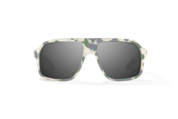 Cocho Matte Marsh Camo with Grey Glass Lenses