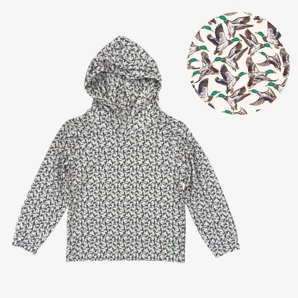 Youth CoolShade™ Mack Performance Hoodie UPF 50+ || Delta Wings