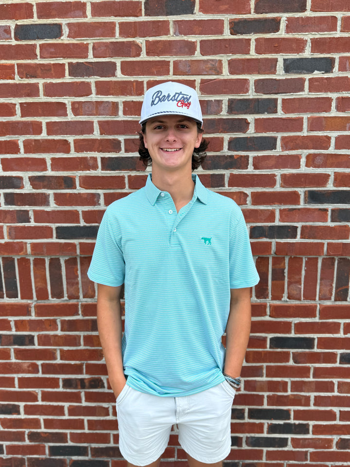 Tonal Pointer Performance Polo - Inlet Stripe