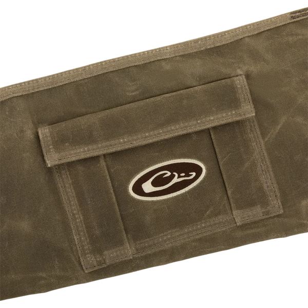 Wax Cotton Gun Sleeve - Olive