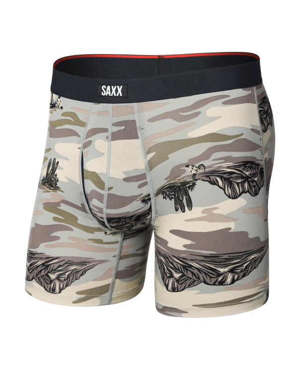 Vibe Xtra Soft Comfort Everyday Boxer Brief 6" - Scenic Desert
