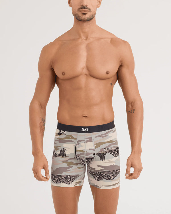 Vibe Xtra Soft Comfort Everyday Boxer Brief 6" - Scenic Desert