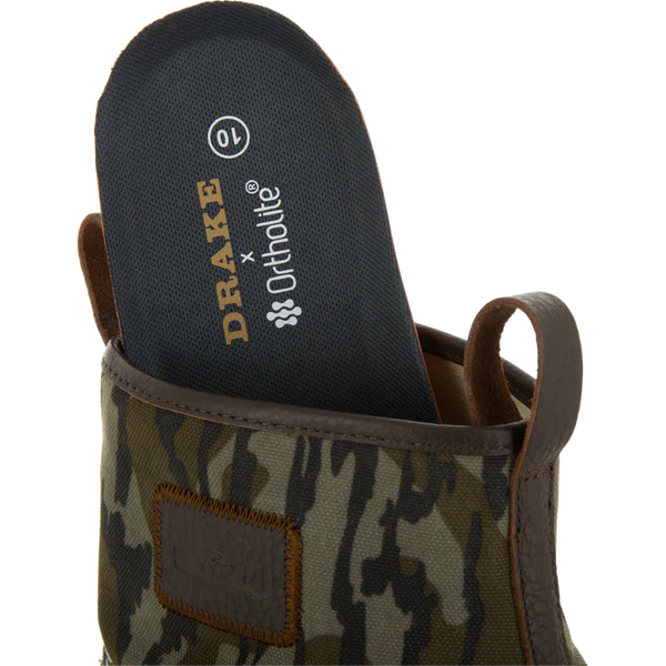 Throwback 80 Waxed Canvas Slip On Duck Boot - Old School