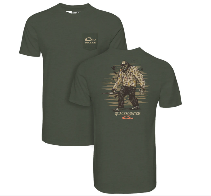 Quacksquatch T SS - Kalamata Light Heather