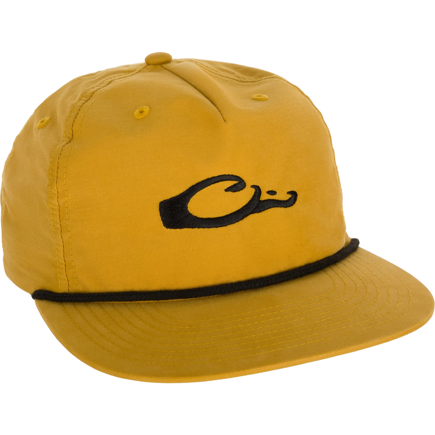 Drake Logo Rope Hat - Biscuit/Black